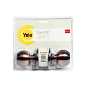 ลูกบิดห้องทั่วไป Yale รมดำ VCA5127US11 (AC)