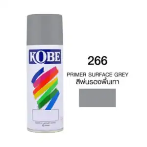 สีสเปรย์ KOBE 266 รองพื้นสีเทา