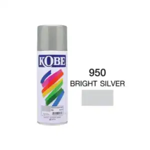 สีสเปรย์ KOBE 950 BRIGHT SILVER