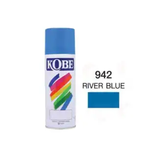 สีสเปรย์ KOBE 942 RIVER BLUE น้ำทะเล