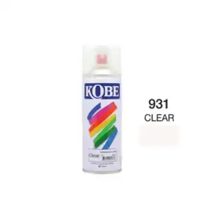 สีสเปรย์ KOBE 931 CLEAR เคลือบเงา
