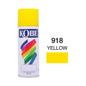 สีสเปรย์ KOBE 918 YELLOW เหลือง