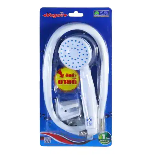 ฝักบัว VEGARR A48B1W สีขาว