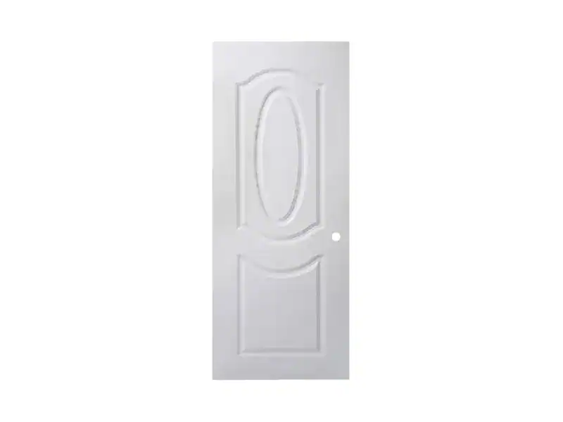 ประตู UPVC PW 90x200 PNR002 สีขาวเจาะ ภายนอก