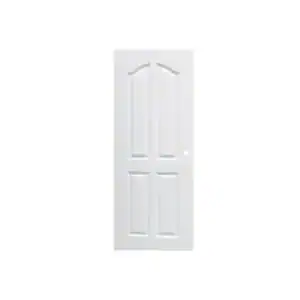 ประตู UPVC PW 80x200 PNR006 สีขาวเจาะ ภายนอก