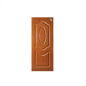 ประตู UPVC PW 80x200 LPNR002 ไม้สักทองเจาะ ใน