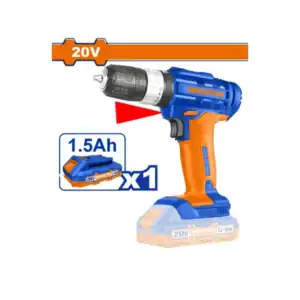 สว่านกระแทกไร้สาย WADFOW WCDP521 20V. 1.5Ah