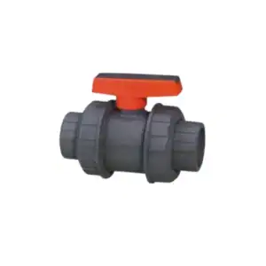 บอลวาล์ว UPVC 1 12" TUB01ST แบบเกลียว