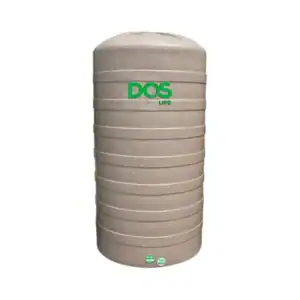 ถังน้ำเก็บน้ำบนดิน DOS GRANITO 3000L สีทราย