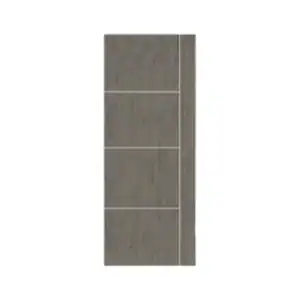 ประตู UPVC PW 70x200 LPRM003 ลายไม้ ภายนอก