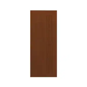 ประตู UPVC PW 90x200 PJR003 สีน้ำตาลไม่เจาะ