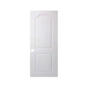 ประตู UPVC PW 80x200 PNR001 ขาวเจาะ ลายไม้