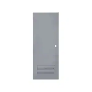 ประตูบานประกอบ PW Anti5 P2 80x200 ขาวเจาะ