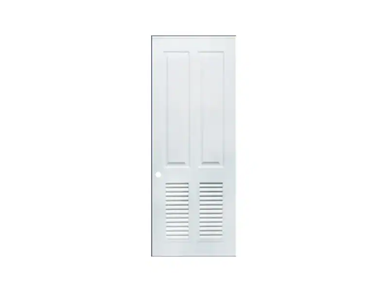 ประตู UPVC PW 70x200 PSW4 ขาวเจาะ