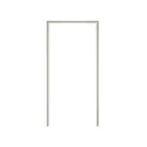 วงกบ UPVC Vinyl PW ขอบเหลี่ยม 80x200 เทา