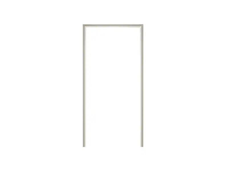 วงกบ UPVC Vinyl PW ขอบเหลี่ยม 80x200 เทา