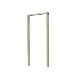 วงกบ UPVC Vinyl PW ขอบเหลี่ยม 80x200 เบจ