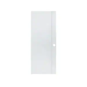ประตู UPVC PW 80x200 PNH01 ขาว เจาะ