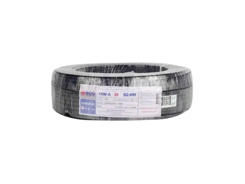 สายไฟ THWA 25 sqmm BCC 100 ม.ม้วน