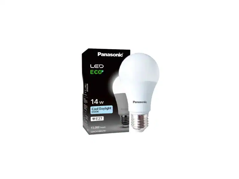 หลอดกลม Panasonic LED ECO 14W E27 Cool Day