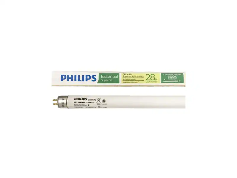 หลอดนีออน PHILIPS T5 ESS28W865 (เดย์ไลท์) ขาว