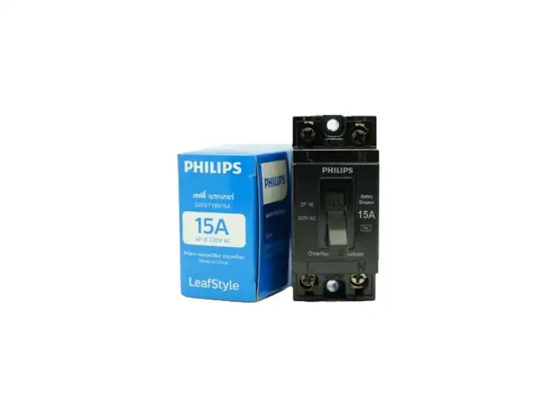 เซฟตี้เบรกเกอร์ PHILLIPS 2P 15A.