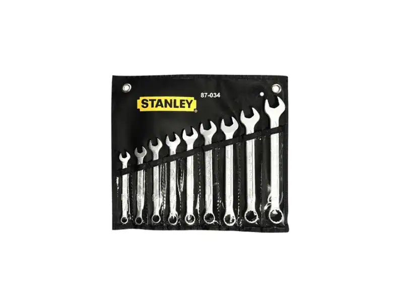 ประแจแหวนปากตายชุด STANLEY 87034 9ตัวชุด