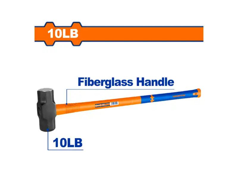 หัวฆ้อนปอนด์+ด้ามไฟเบอร์ 10P WADFOW WHM4310