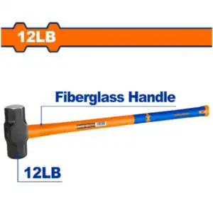 หัวฆ้อนปอนด์+ด้ามไฟเบอร์ 12P WADFOW WHM4312