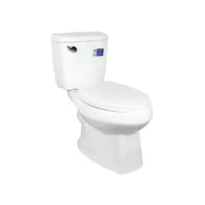 ส้วมชักโครก BLUE DIAMOND FH2463S สีขาว กดข้าง