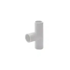สามทาง PVC สีขาว 1" JIS