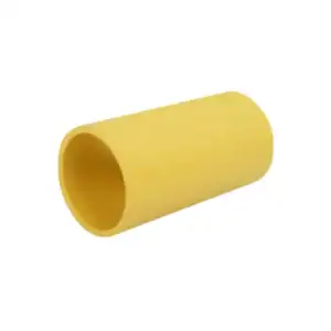 ข้อต่อตรง PVC สีเหลือง 3"