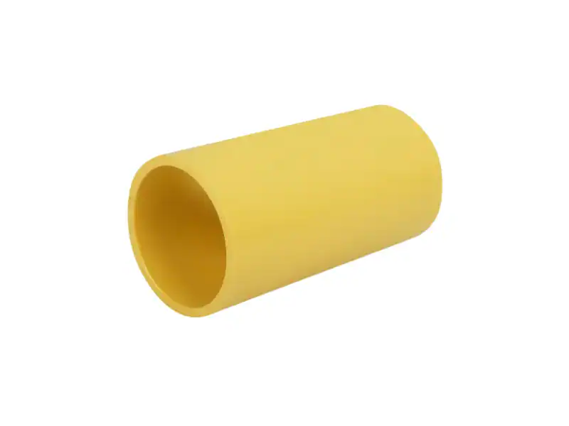 ข้อต่อตรง PVC สีเหลือง 2"