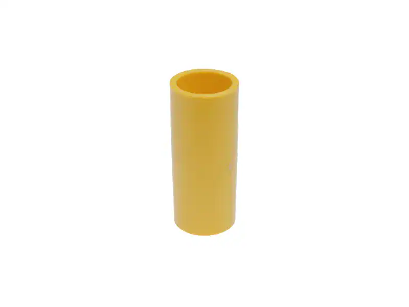 ข้อต่อตรง PVC สีเหลือง 12" (100ก.)