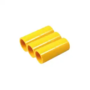 ข้อต่อตรง PVC สีเหลือง 1 12"
