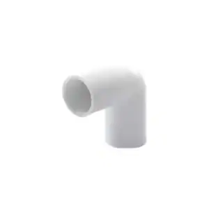 ข้องอ PVC 90 สีขาว 1" JIS