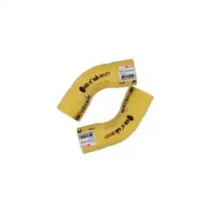 ข้อโค้ง PVC 45 สีเหลือง 12" สั้น