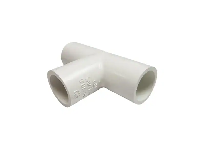 สามทาง PVC สีขาว 12" (JIS) 18