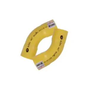 ข้อโค้ง PVC 45 สีเหลือง 34" สั้น