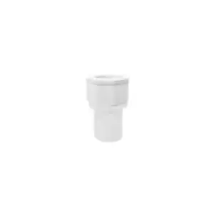 ข้อต่อเข้ากล่องร้อยสาย PVC 1" ขาว 25 JIS