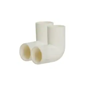 ข้องอ PVC 90 สีขาว 34" (BS) 25