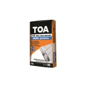 ปูนฉาบบาง TOA 110 ปูนฉาบบาง สีเทา 20 กก.