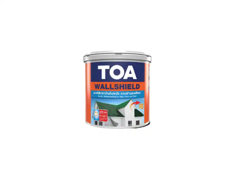 อะคริลิค TOA WALLSHIELD ทากันซึมผนัง สีขาว