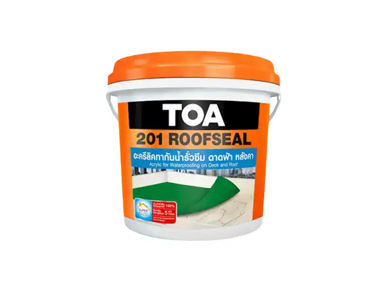 อะคริลิคทากันซึม TOA 201 Roofseal 4kg สีเทา