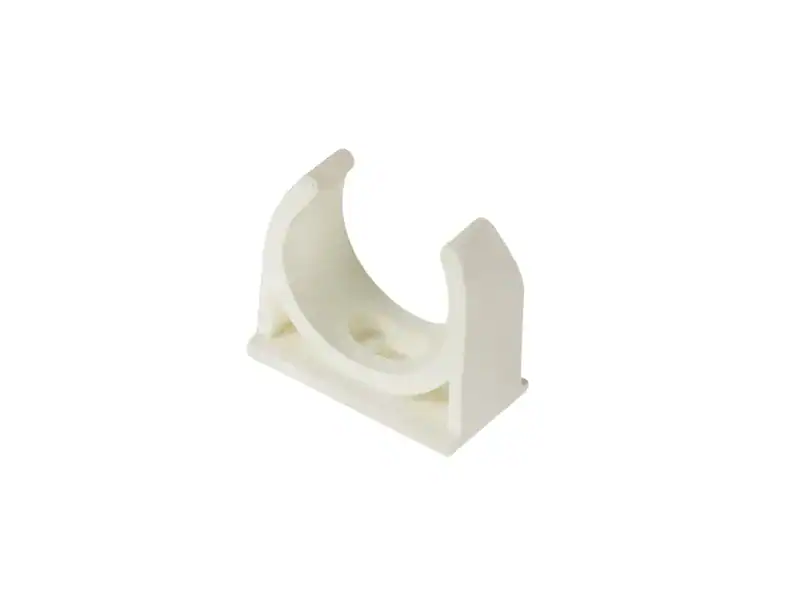 คลิปก้ามปู PVC 1" สีขาว BS32 L&S